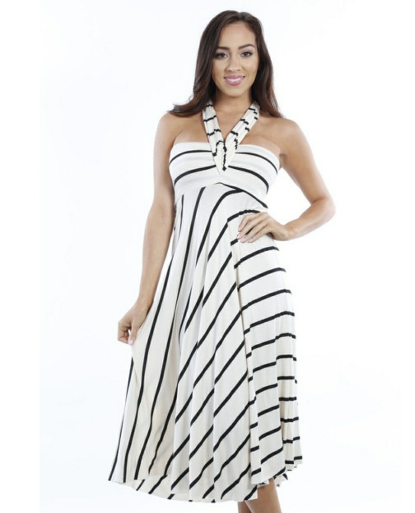 😍 CREAM & BLACK LINES😍 - Picture 4 of 5
